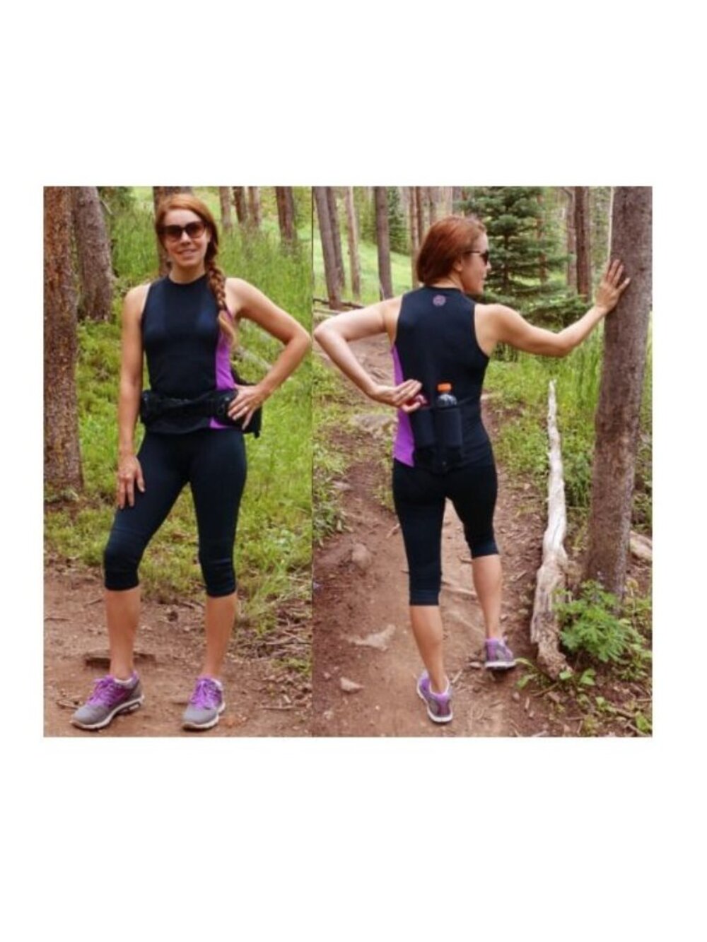 ⭐Women’s top SUPMerge Sleeve less pocket Water aquatic Hiking Black New Size M